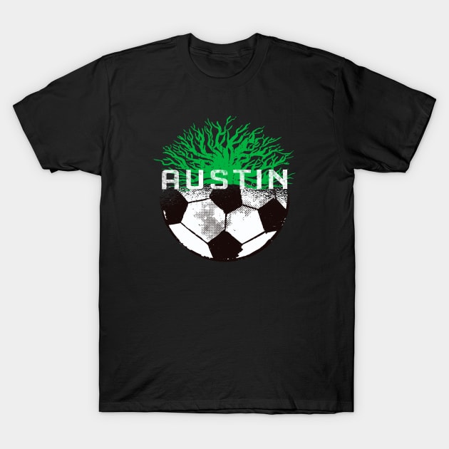 Austin soccer football jersey T-Shirt by JayD World